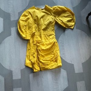 Rhode dress. Yellow. Size Small